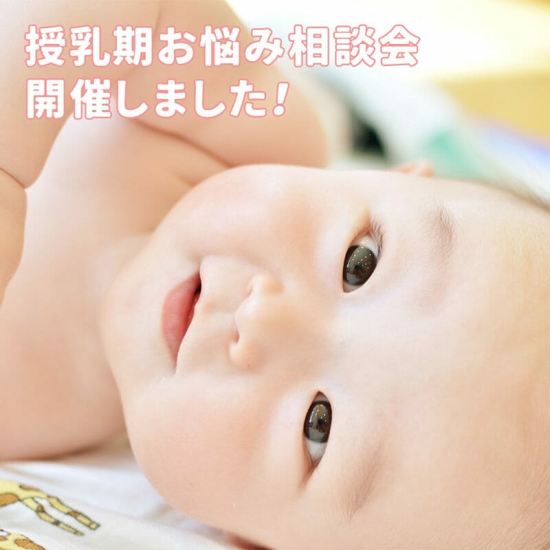 授乳期お悩み相談会でいただいた相談内容をご紹介@インスタライブ